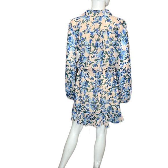 Alexia Admor Kathryn Dress Blue Floral Women’s - Picture 4 of 4